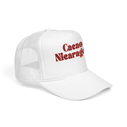 Cacao Nicaragua Embroidered Foam Trucker Hat