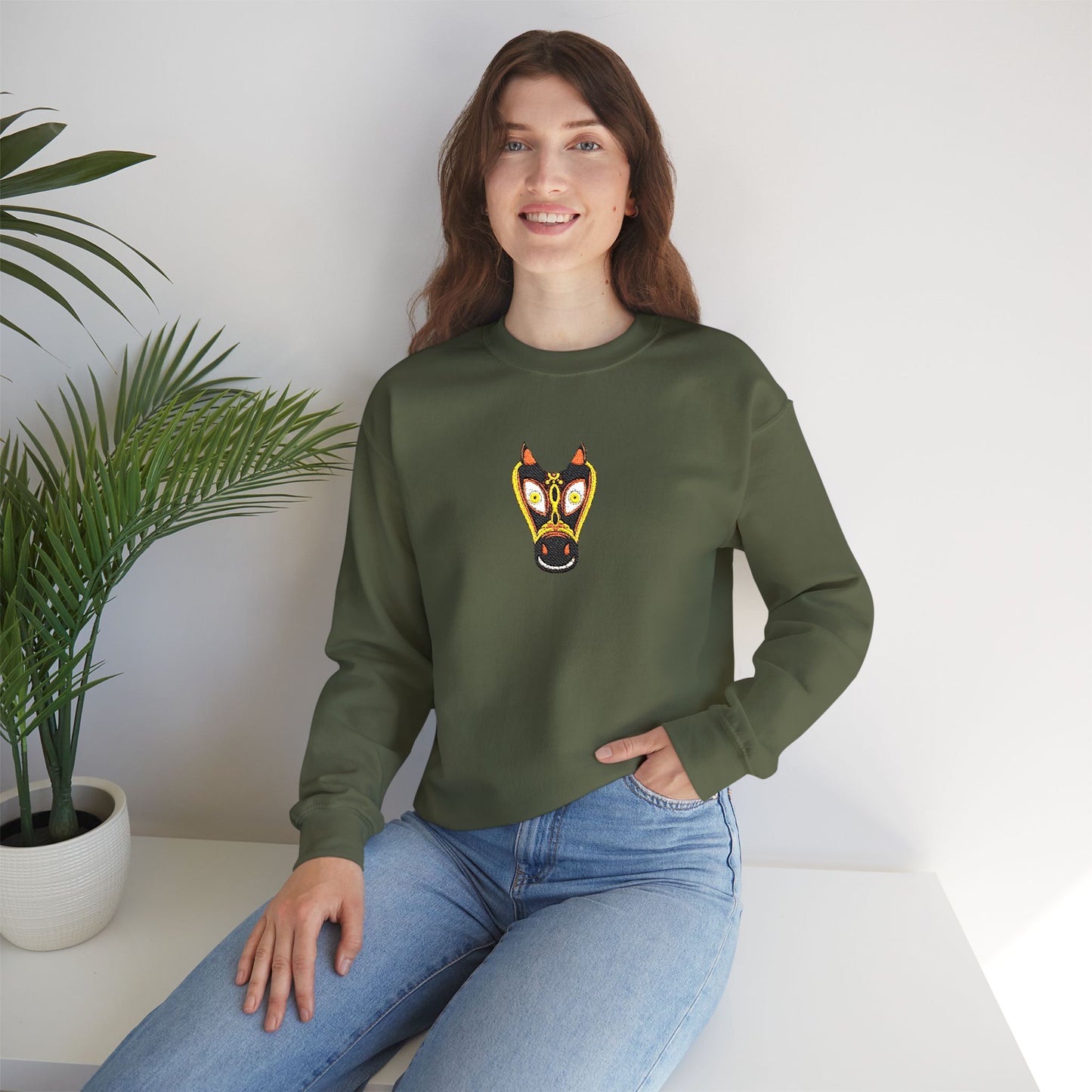 Macho Ratón Embroidered Sweater