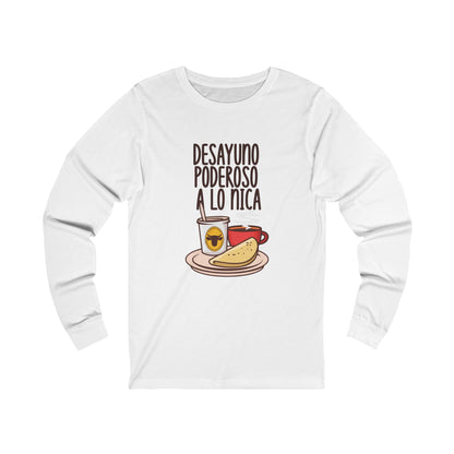 Desayuno Lechagria Unisex Jersey Long Sleeve Tee