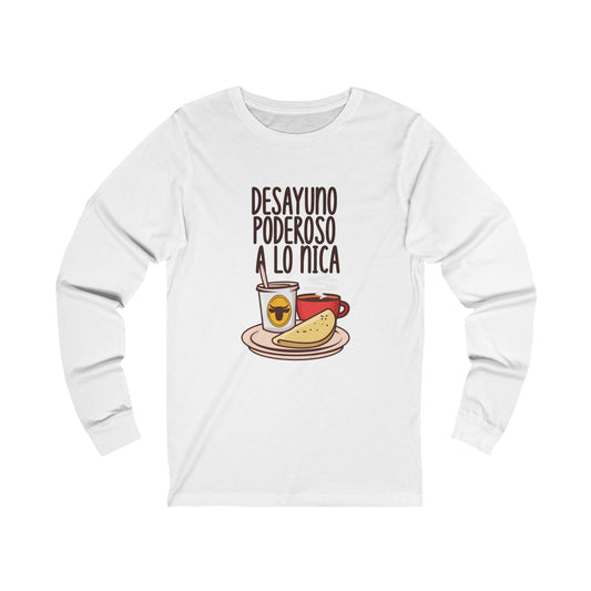 Desayuno Lechagria Unisex Jersey Long Sleeve Tee