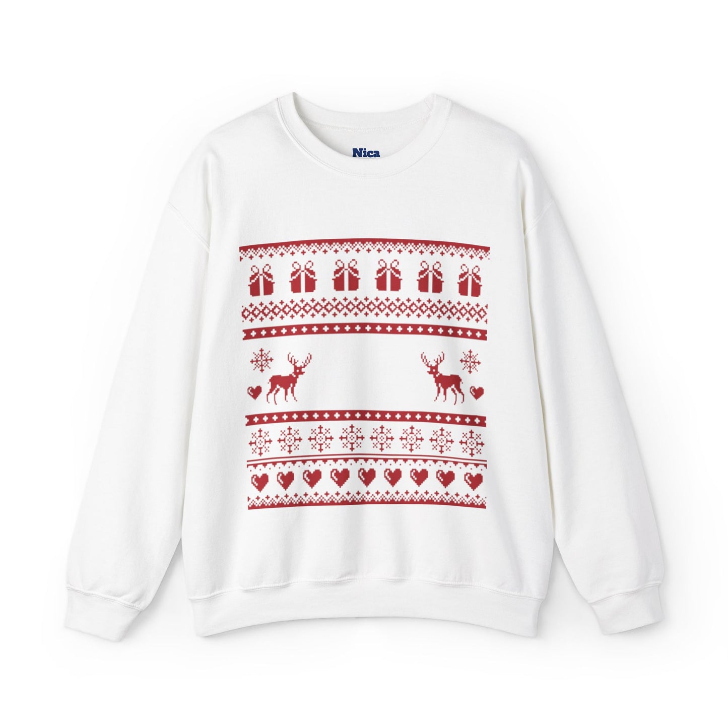 Christmas Heart Sweatshirt