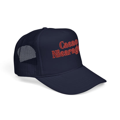 Cacao Nicaragua Embroidered Foam Trucker Hat