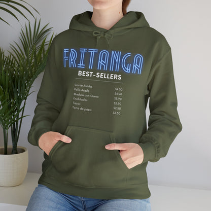 Dark Fritanga Menu Unisex Heavy Blend™ Hooded Sweatshirt