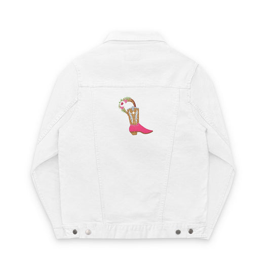 Nicaragua Embroidered Women's Denim Jacket