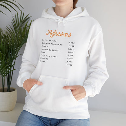 Refrescos Menu Unisex Heavy Blend™ Hooded Sweatshirt