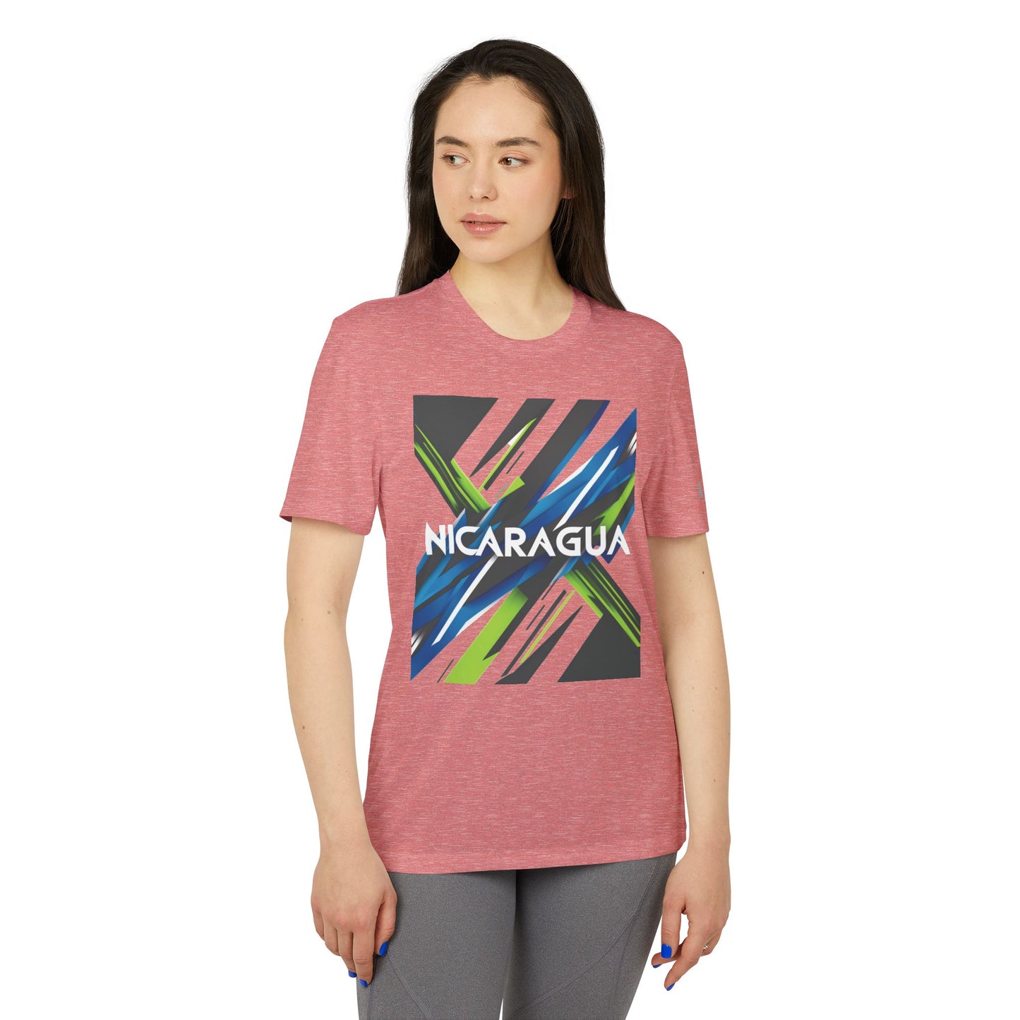 Nicaragua Adidas Unisex Sport T-shirt