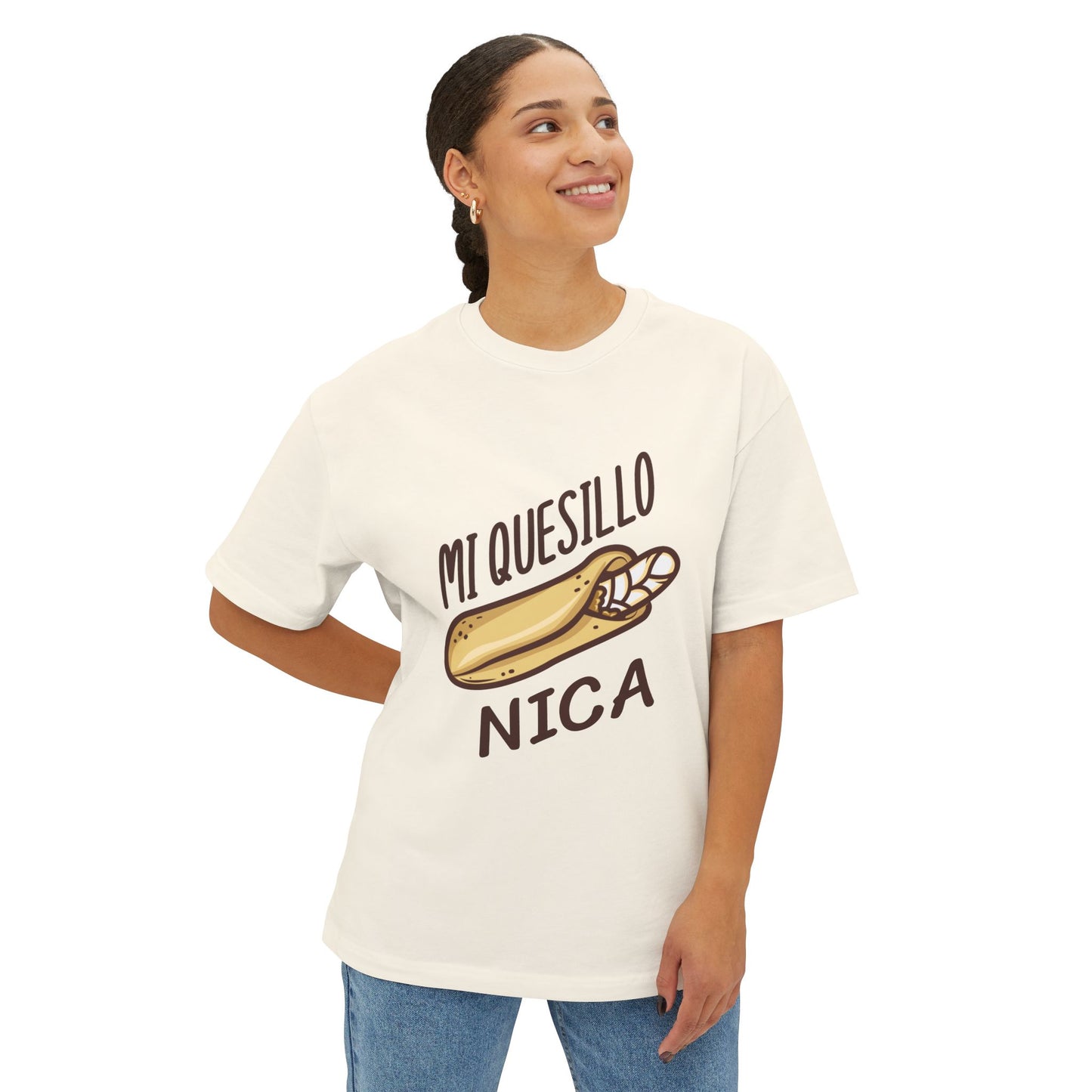 Quesillo Unisex Oversized Boxy Tee