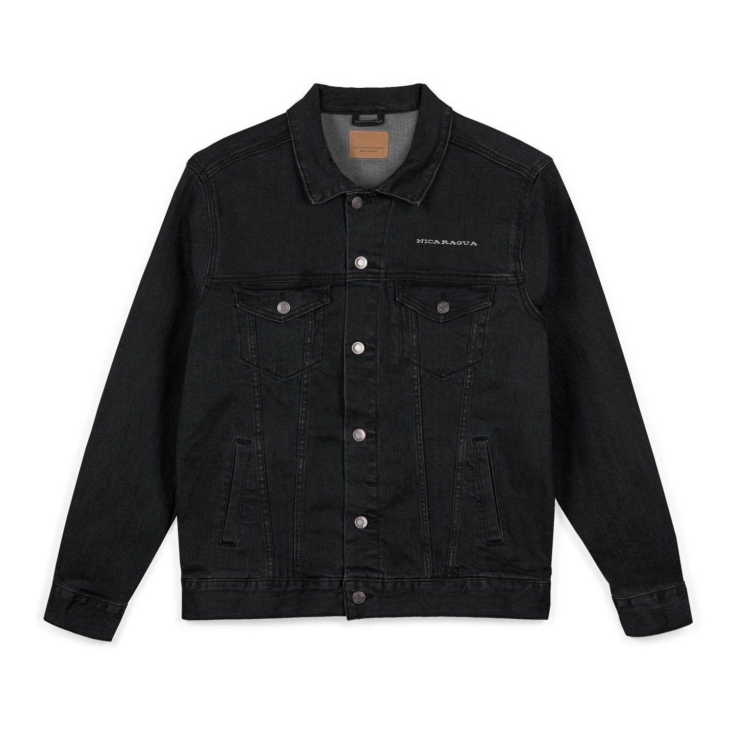Toros y Montadores Embroidered Men's Denim Jacket