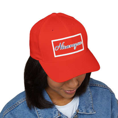 Nicaragua Embroidered Closed-Back Cap