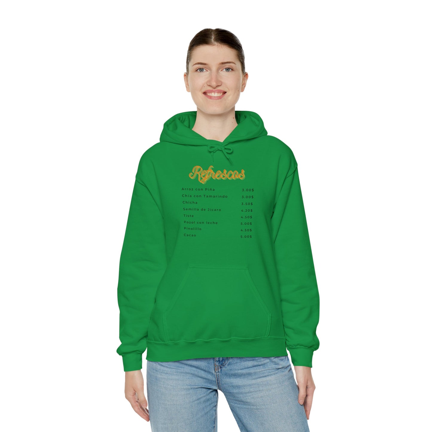 Refrescos Menu Unisex Heavy Blend™ Hooded Sweatshirt