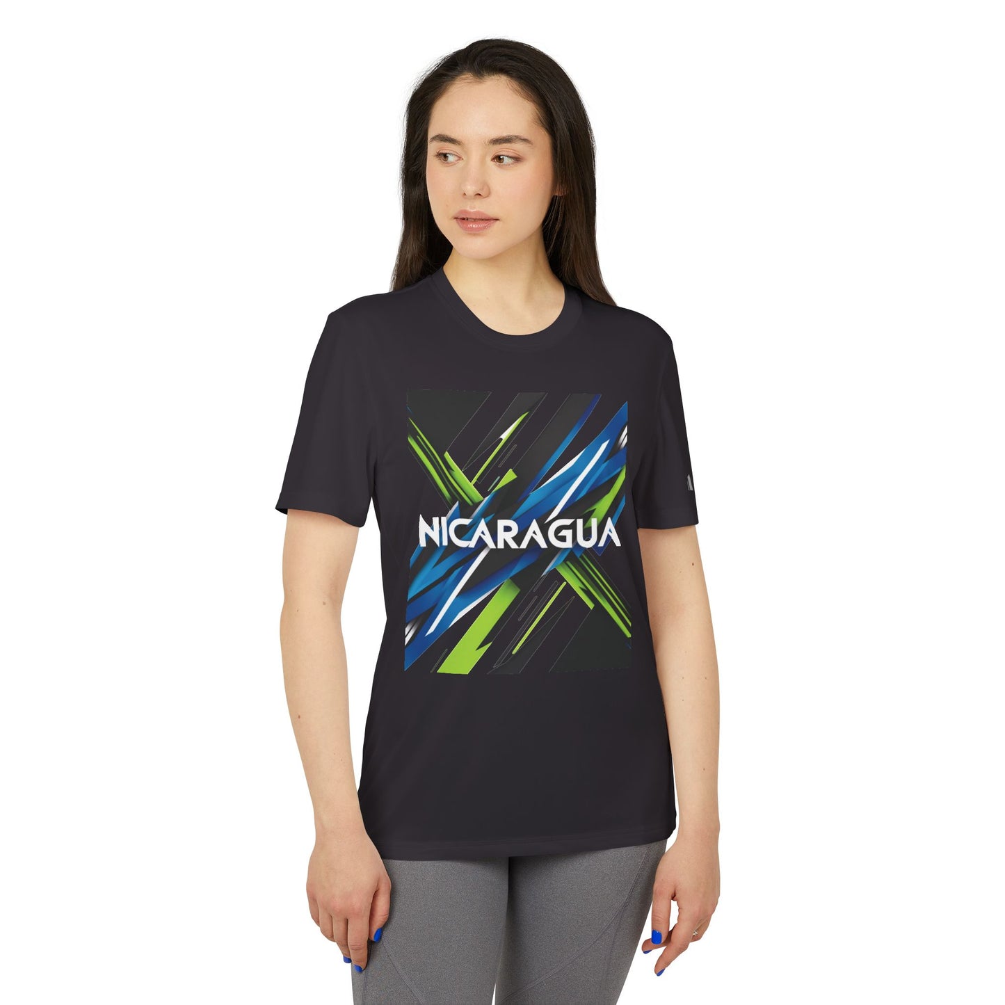 Nicaragua Adidas Unisex Sport T-shirt