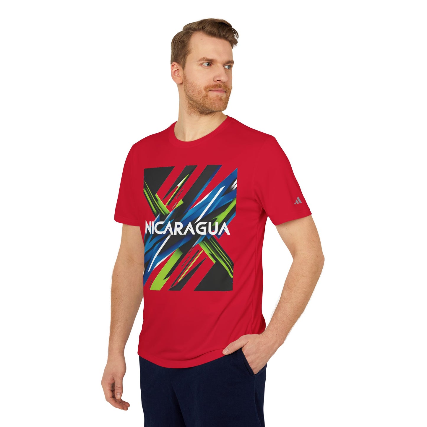 Nicaragua Adidas Unisex Sport T-shirt