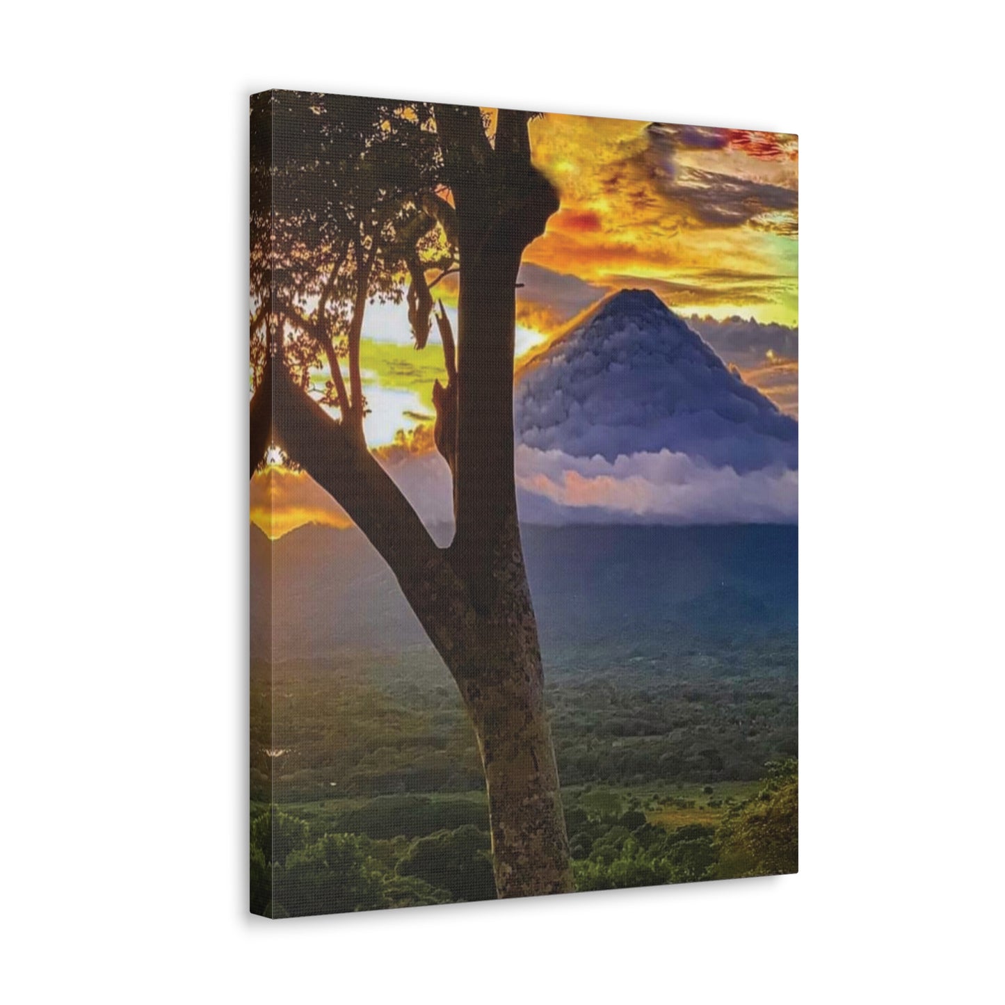 Sunset at Ometepe Canvas