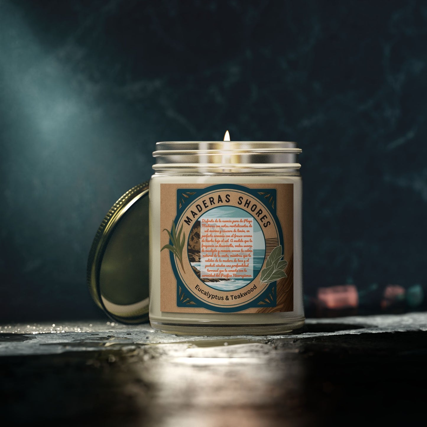 Maderas Shores Fishing & Surfing Scented Candles (9oz)