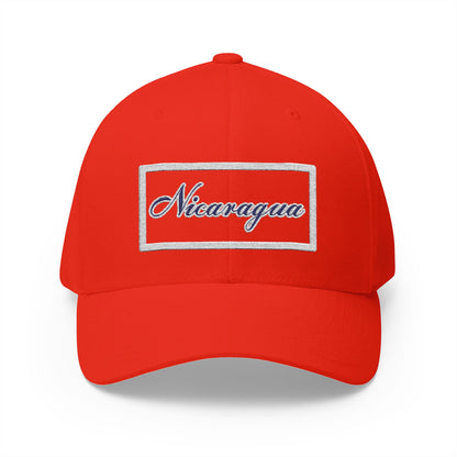 Nicaragua Embroidered Closed-Back Cap