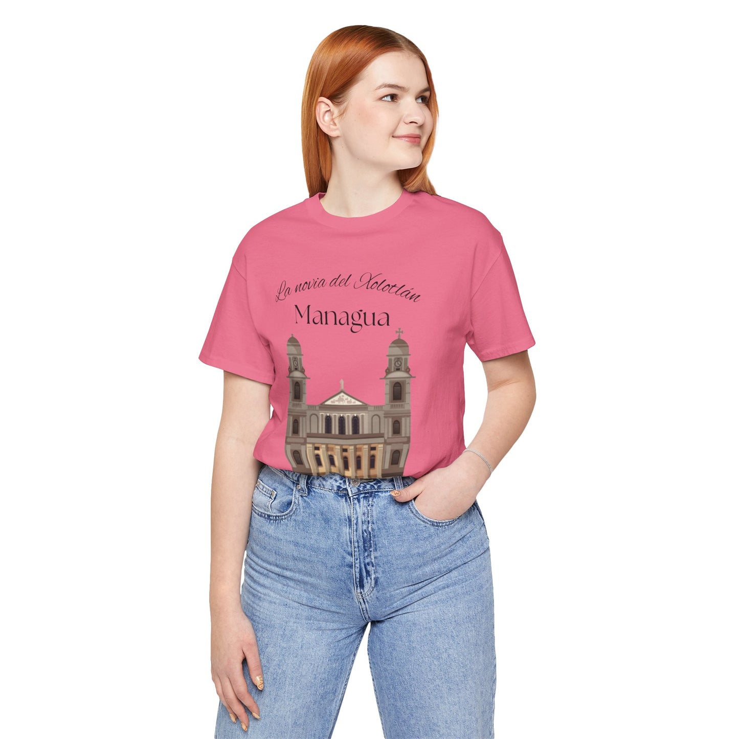 La novia del Xolotlán Unisex Jersey Short Sleeve Tee