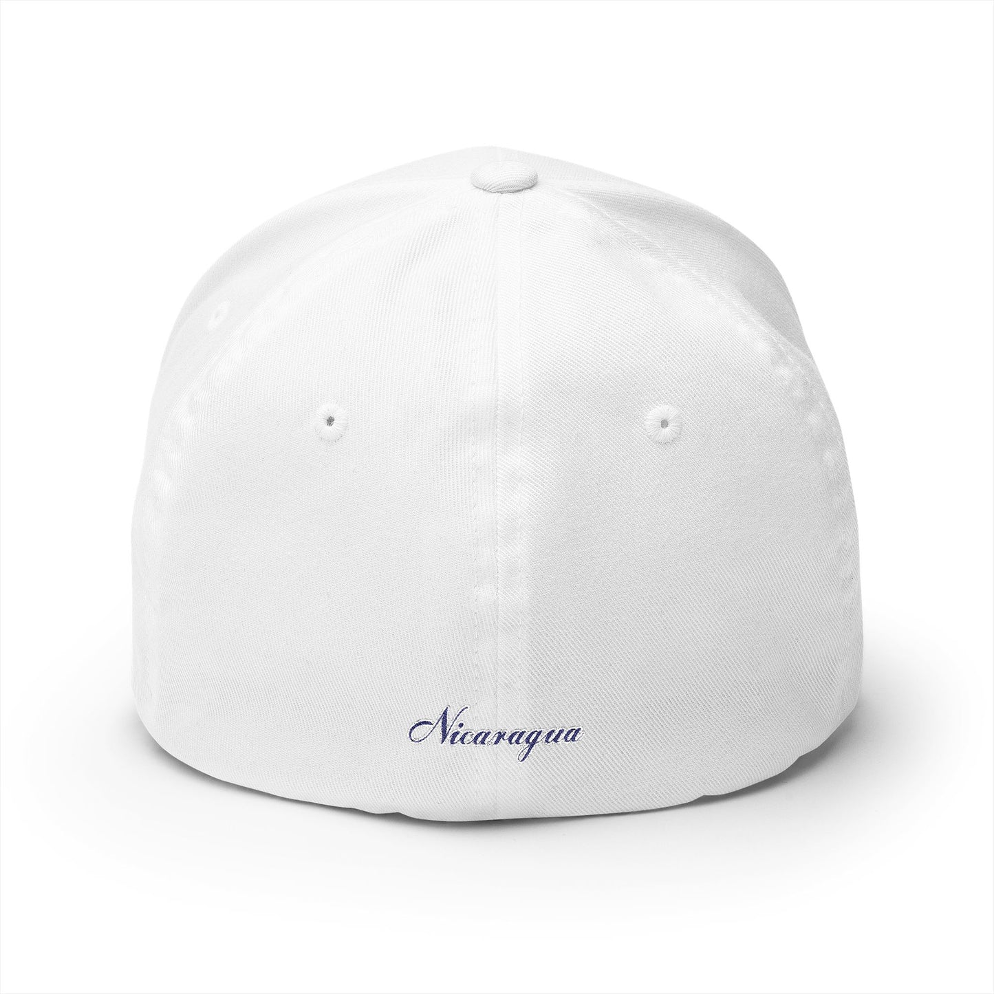 Nicaragua Embroidered Closed-Back Cap