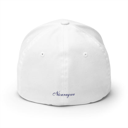 Nicaragua Embroidered Closed-Back Cap