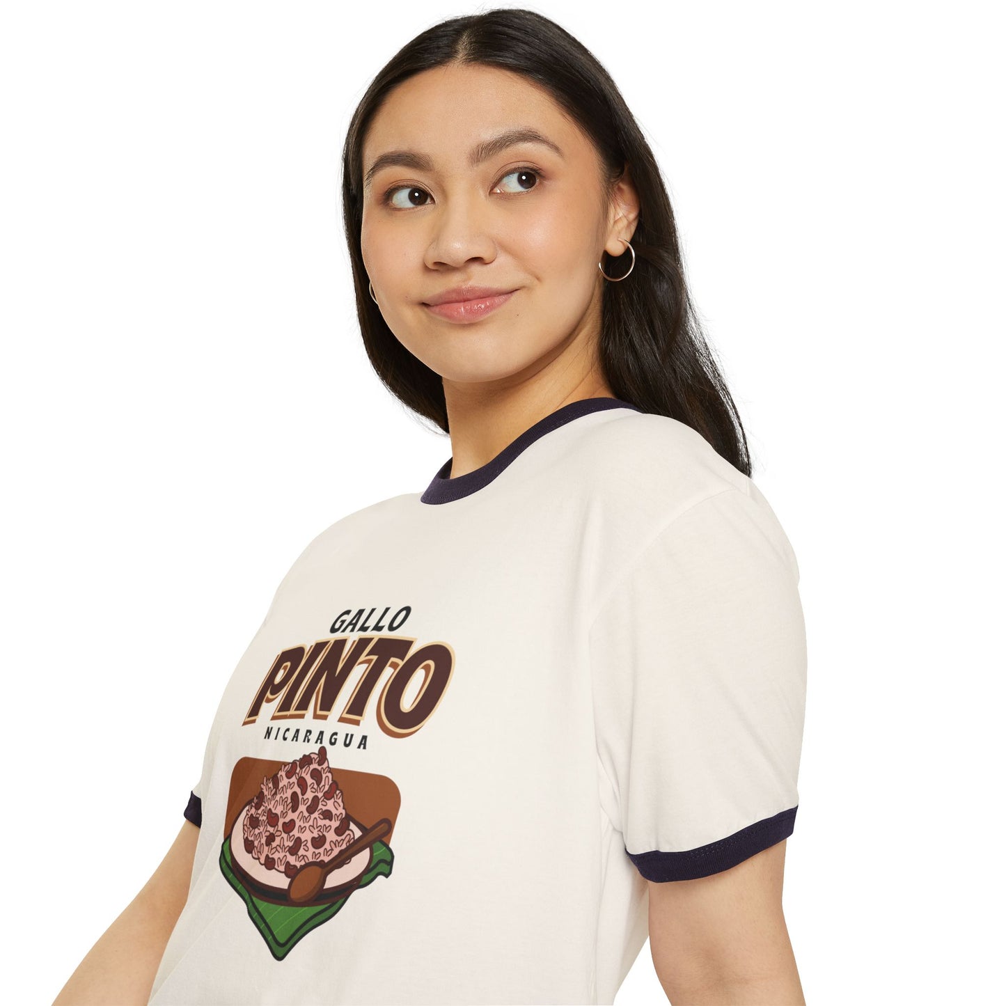 Gallo Pinto Unisex Cotton Ringer T-Shirt