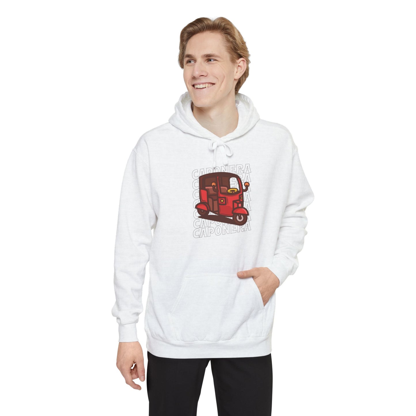 Caponera Unisex Garment-Dyed Hoodie