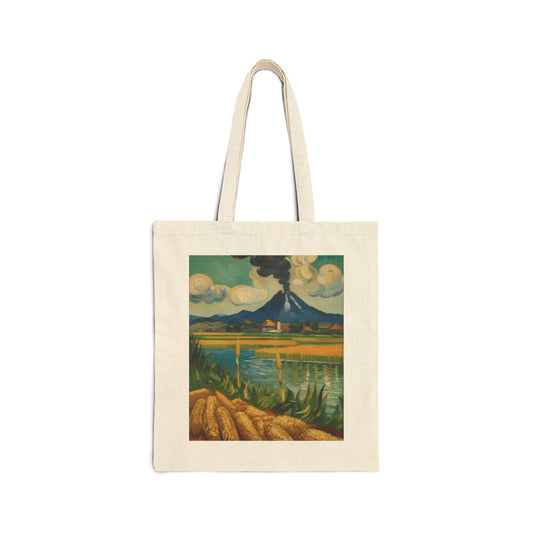 Nicaragua Hijos del Maíz Cotton Canvas Tote Bag