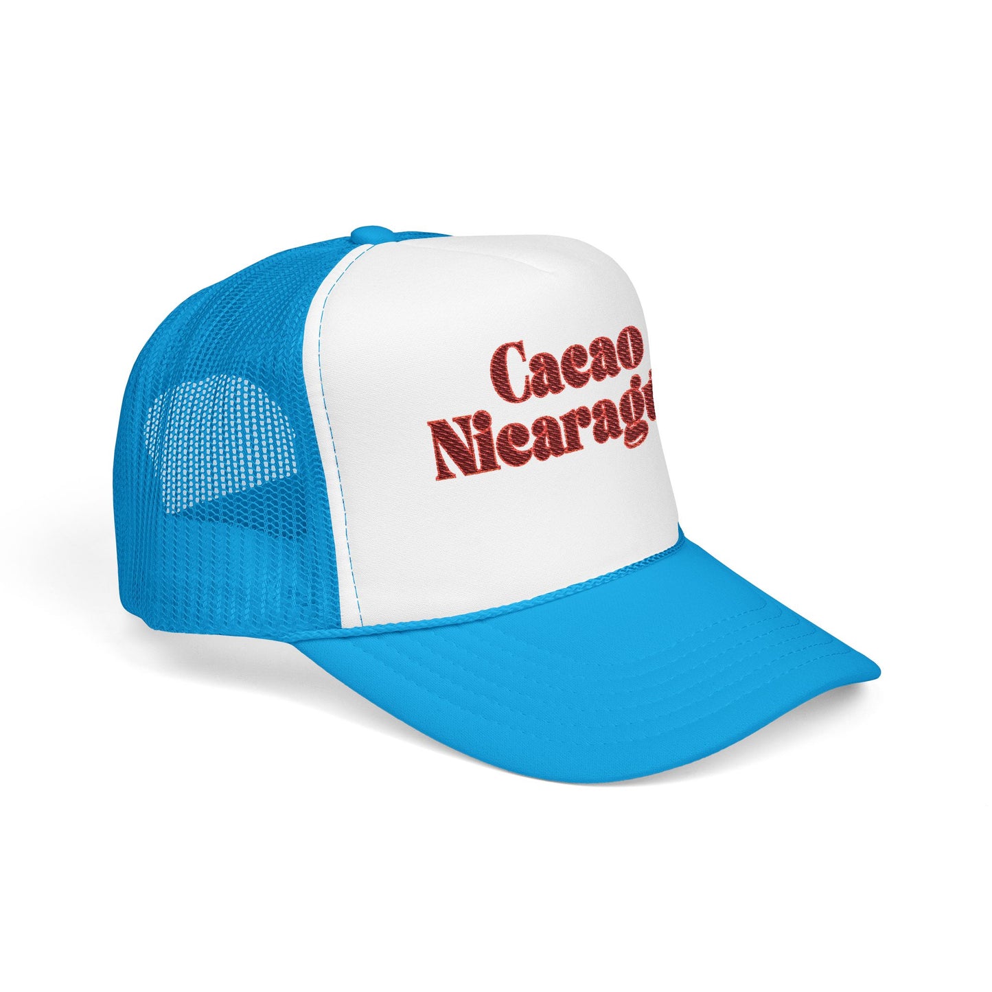 Cacao Nicaragua Embroidered Foam Trucker Hat