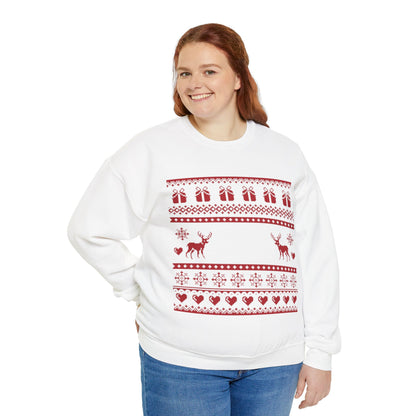 Christmas Heart Sweatshirt