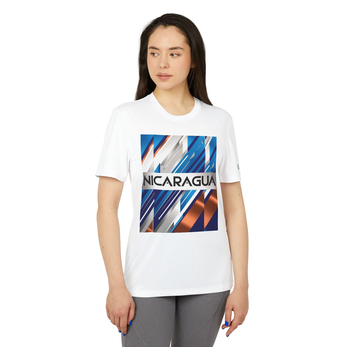 Nicaragua Adidas Unisex Sport T-shirt