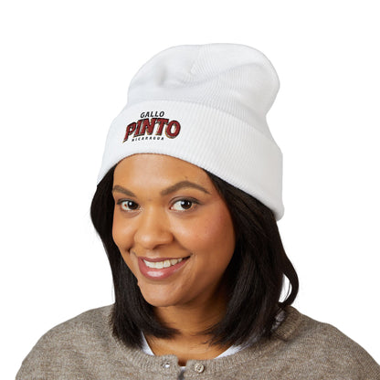 Gallo Pinto Embroidered Cuffed Beanie