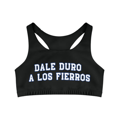 Dale Duro a los Fierros Seamless Sports Bra