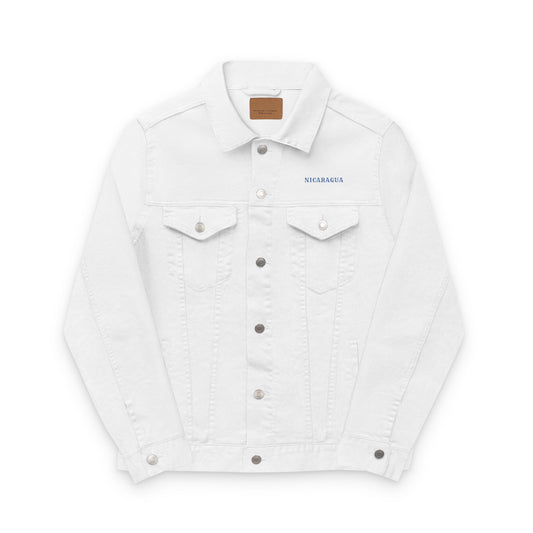 Nicaragua Embroidered Women's Denim Jacket