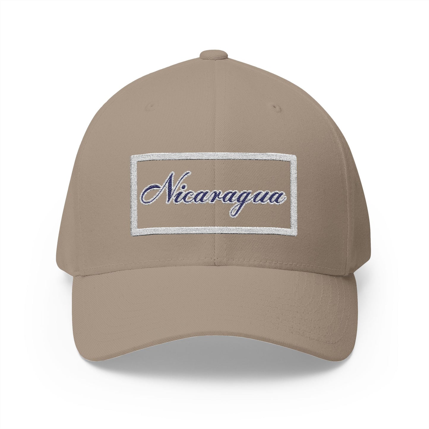 Nicaragua Embroidered Closed-Back Cap