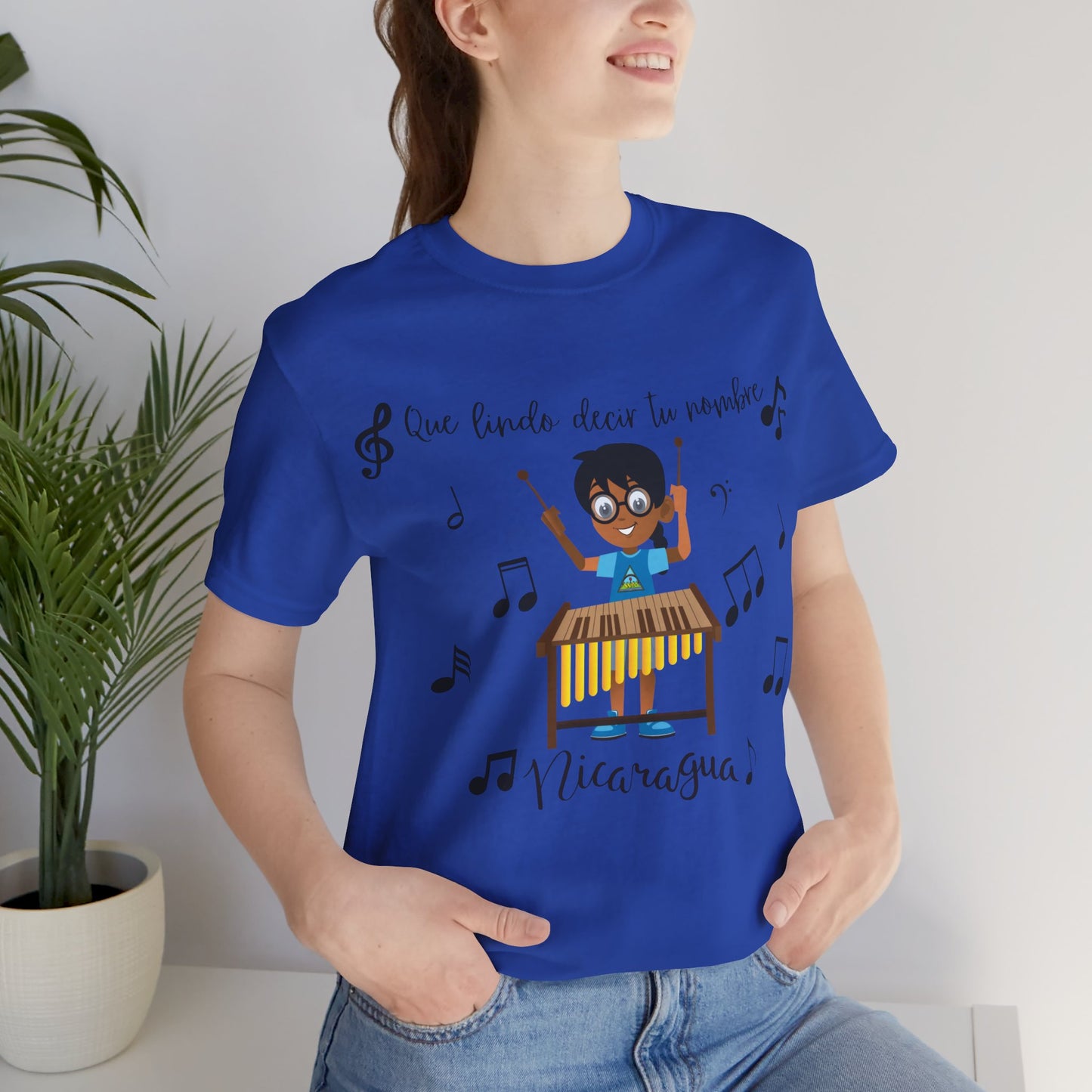 Marimba Nicaragua Unisex Jersey Short Sleeve Tee