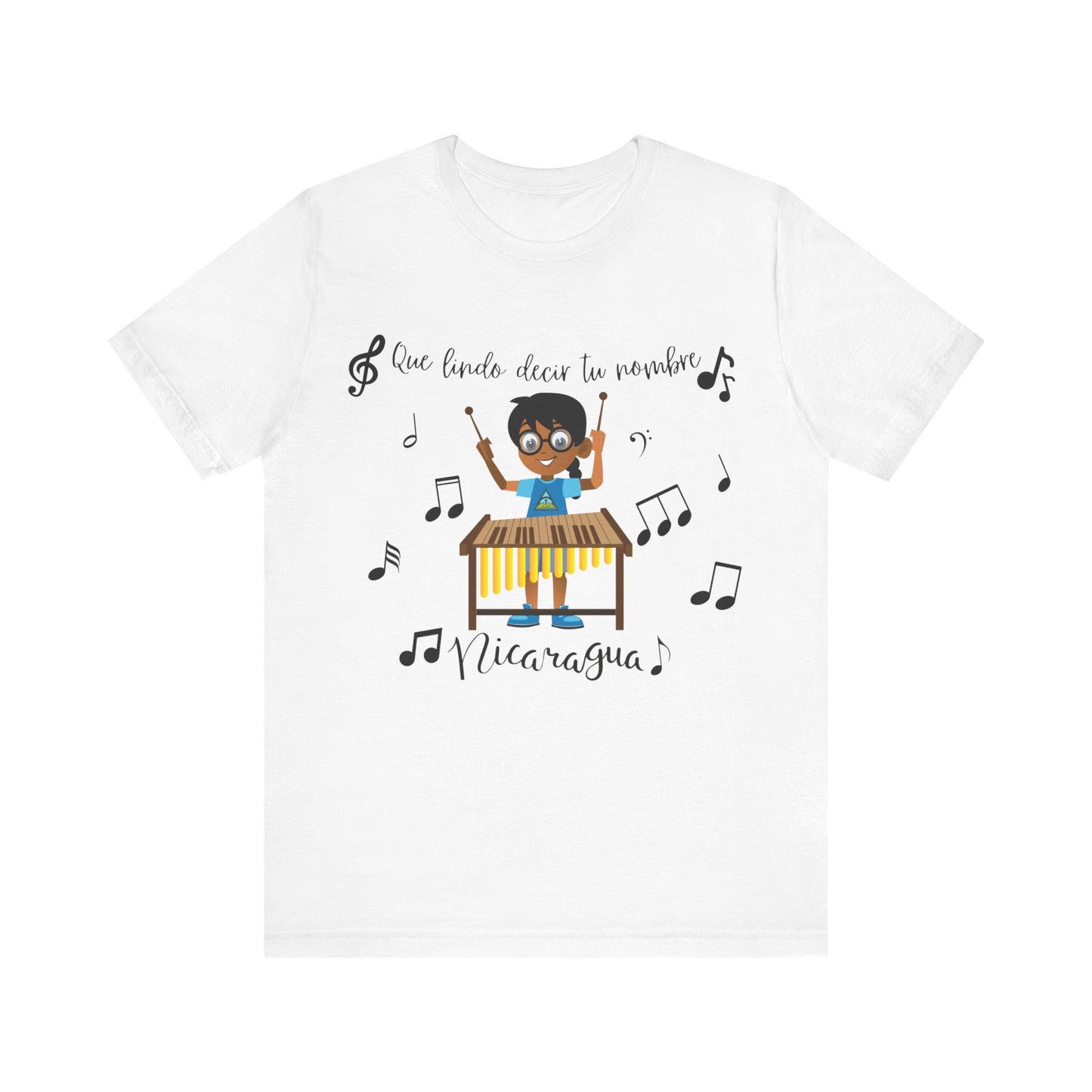 Marimba Nicaragua Unisex Jersey Short Sleeve Tee