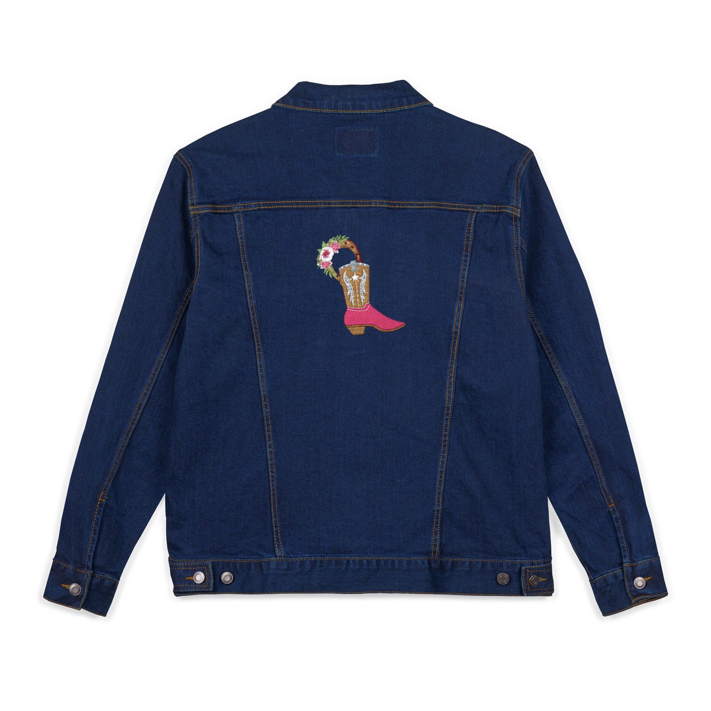 Nicaragua Embroidered Women's Denim Jacket