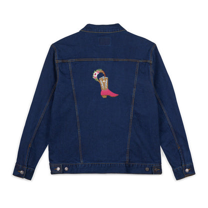 Nicaragua Embroidered Women's Denim Jacket