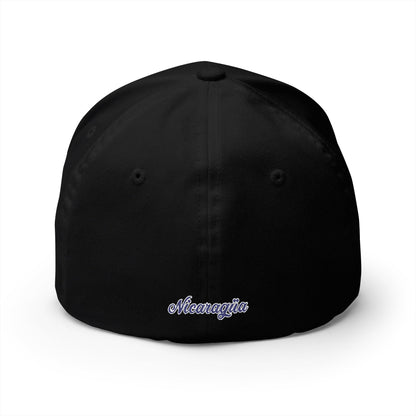 Nicaragua Embroidered Closed-Back Cap