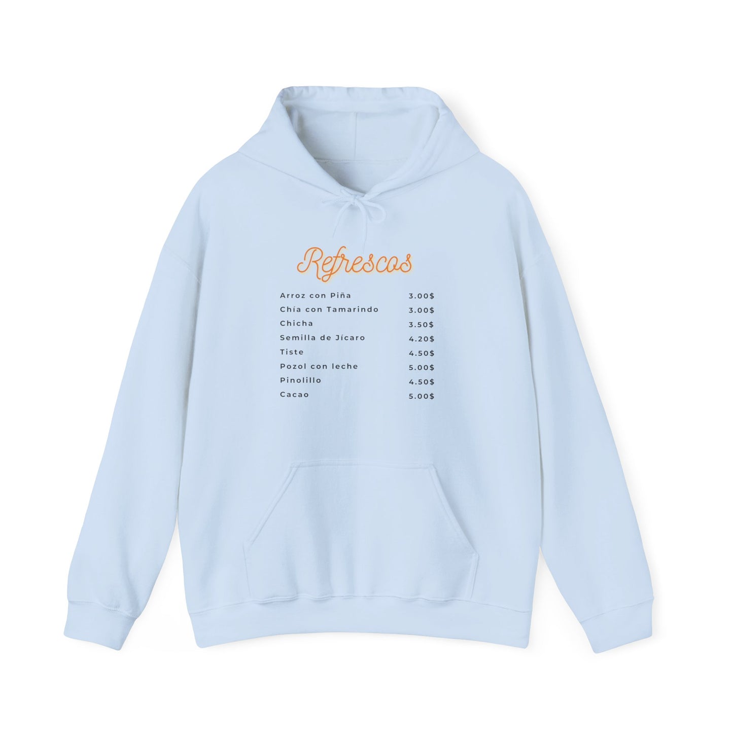 Refrescos Menu Unisex Heavy Blend™ Hooded Sweatshirt