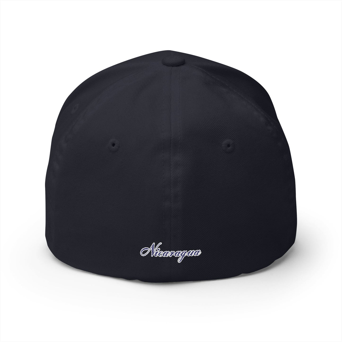 Nicaragua Embroidered Closed-Back Cap