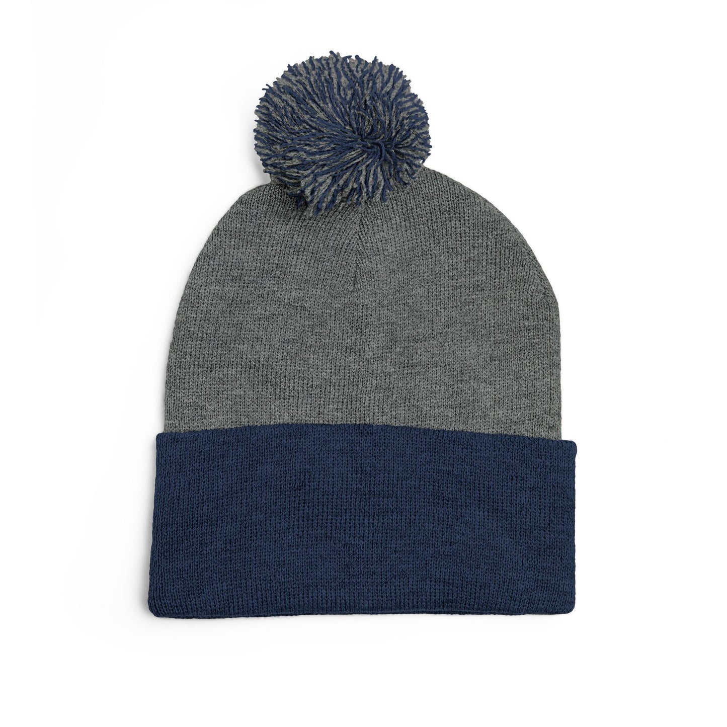 Nicaragua Pom-Pom Knit Beanie Embroidered