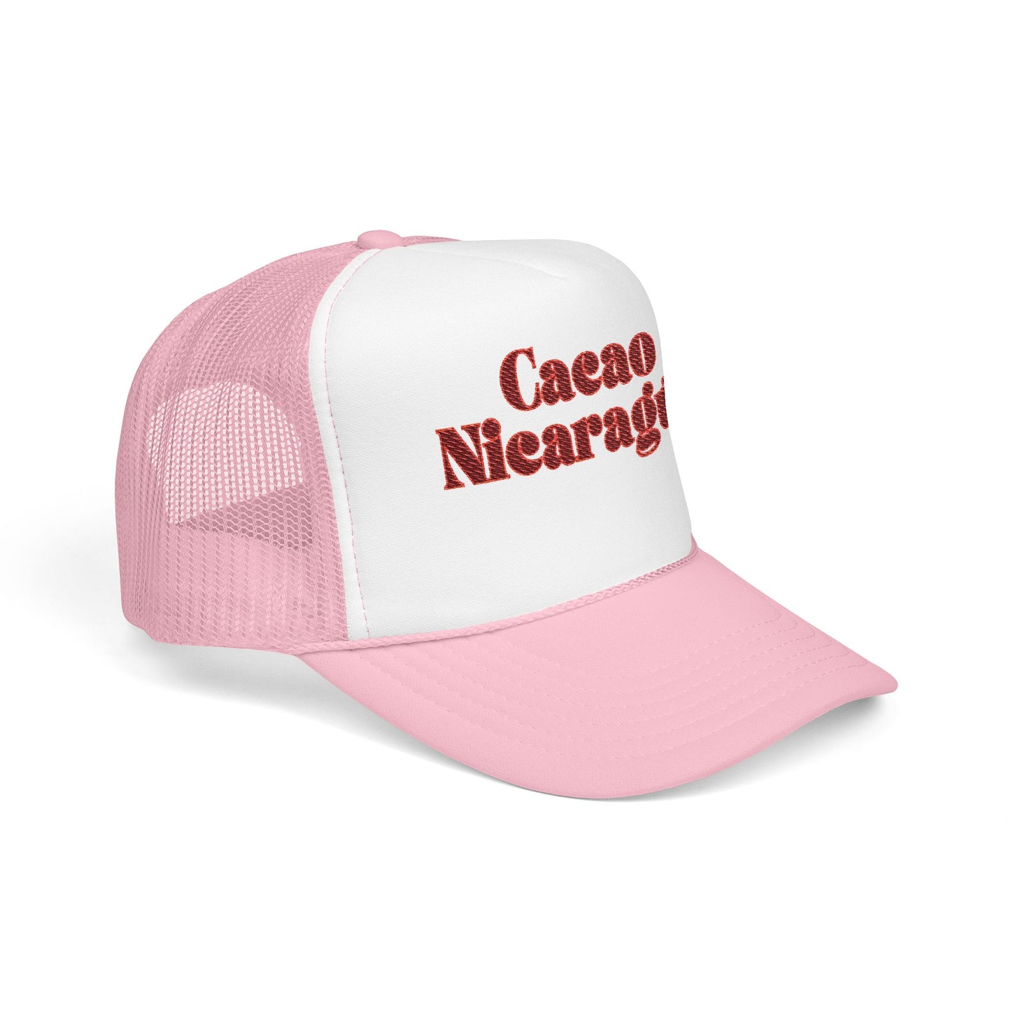 Cacao Nicaragua Embroidered Foam Trucker Hat