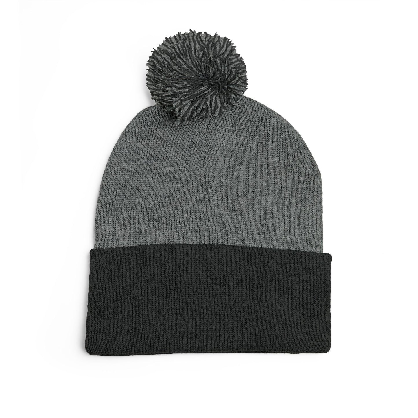 Nicaragua Pom-Pom Knit Beanie Embroidered