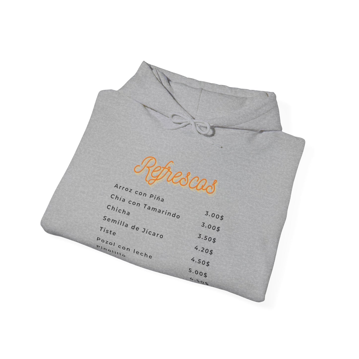 Refrescos Menu Unisex Heavy Blend™ Hooded Sweatshirt