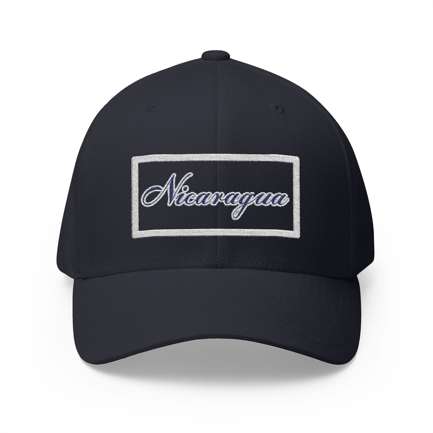 Nicaragua Embroidered Closed-Back Cap