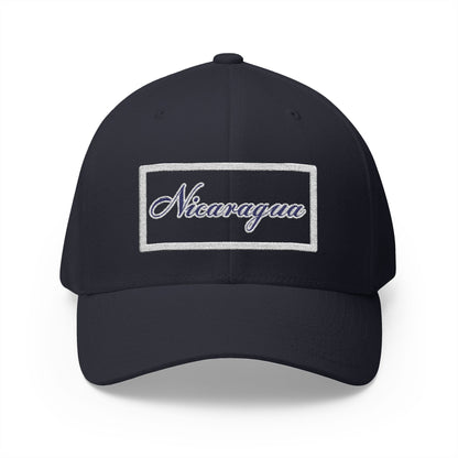 Nicaragua Embroidered Closed-Back Cap
