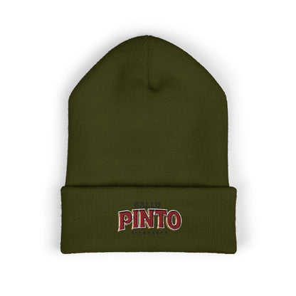 Gallo Pinto Embroidered Cuffed Beanie