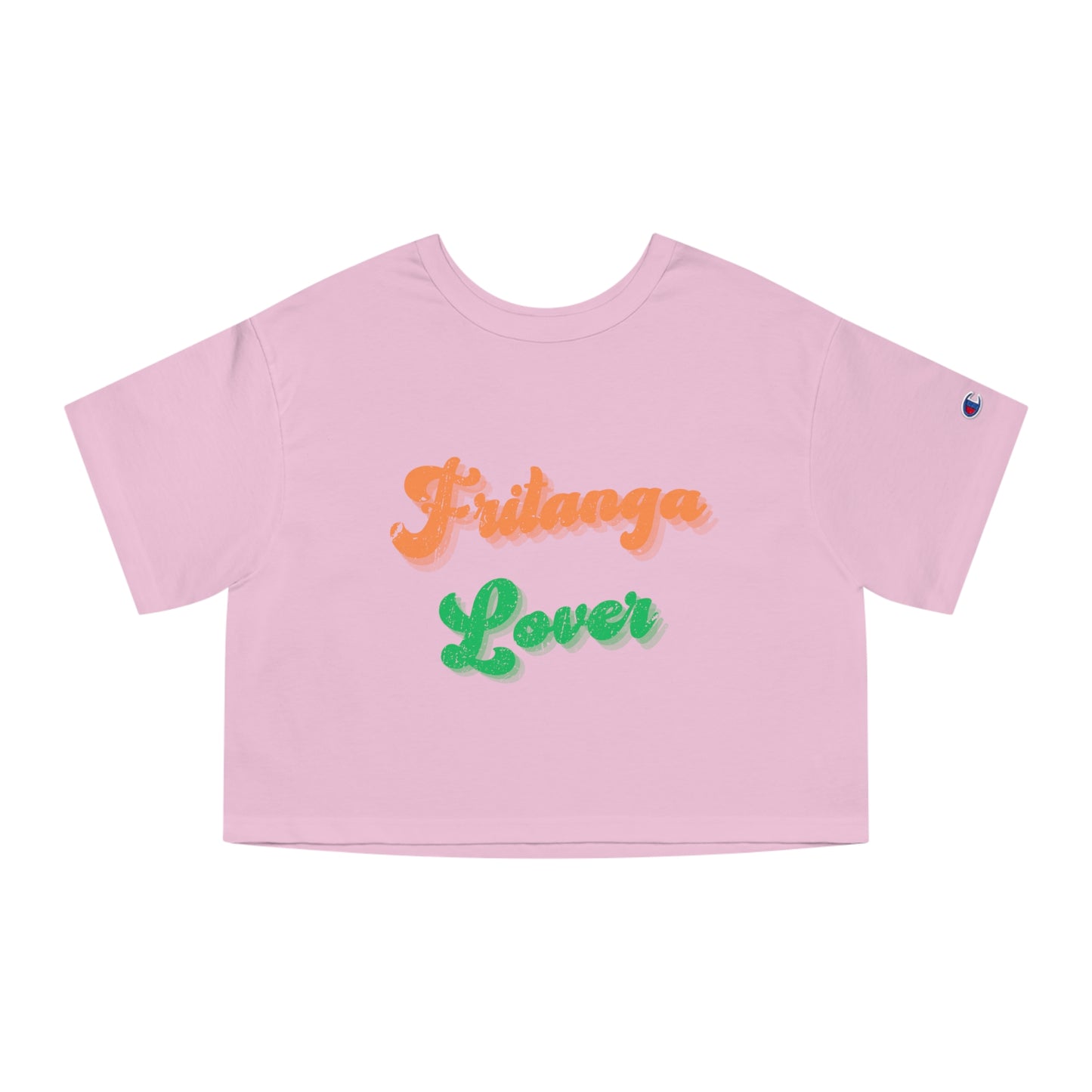 Fritanga Lover Retro Champion Women's Heritage Cropped T-Shirt