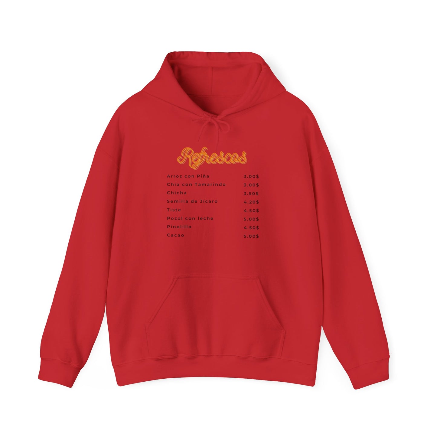 Refrescos Menu Unisex Heavy Blend™ Hooded Sweatshirt