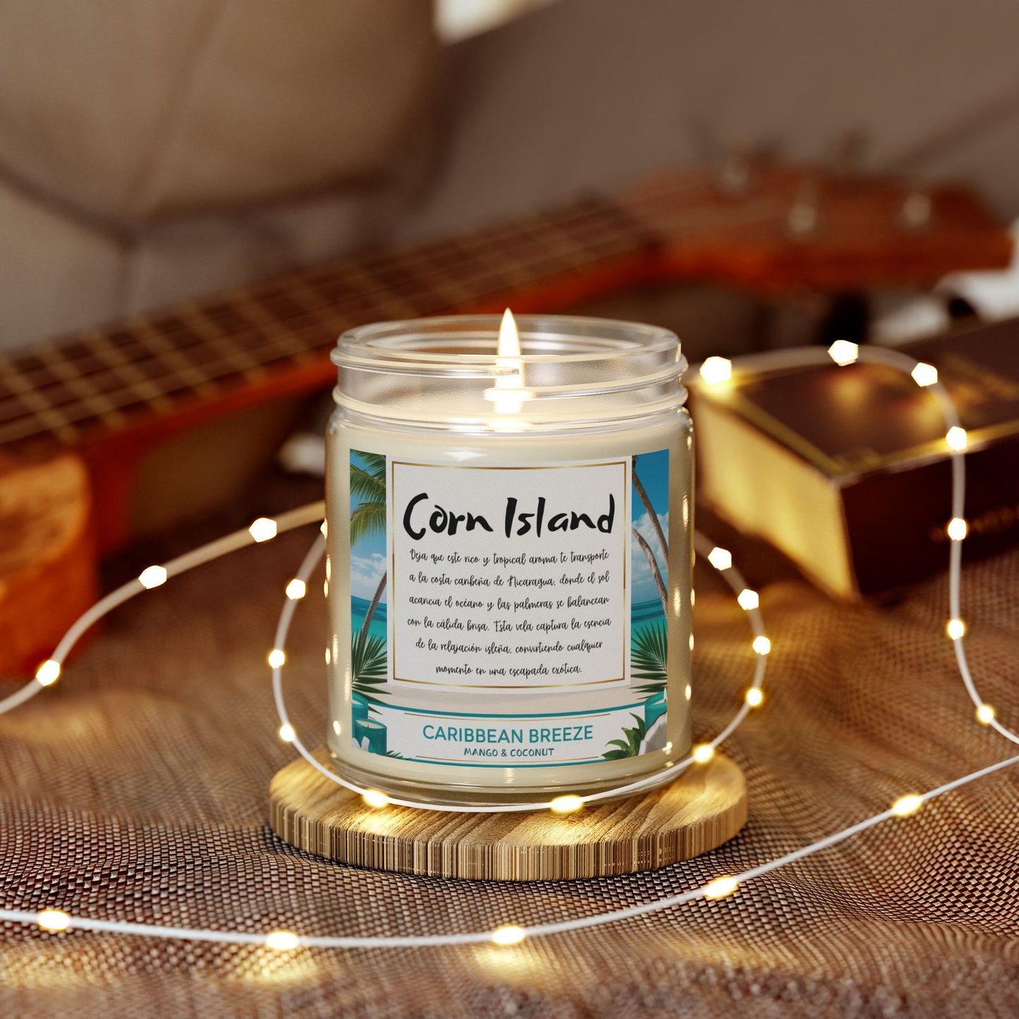 Corn Island Caribbean Breeze Scented Candles (9oz)