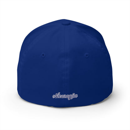 Nicaragua Embroidered Closed-Back Cap